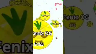 Agario Destroys Server Fenix OG #agario #agarioplayers #splith #pineapple #kolibri#sirius#peps