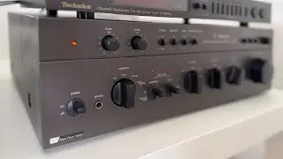 Technics SU-8080 Stereo Integrated Amplifier: Restoration