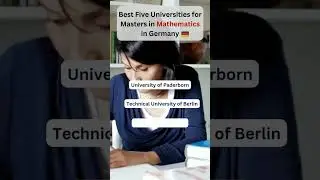 Top 5 of Masters in Mathematics in Germany #mastersingermany  #mathematics  #studyingermany