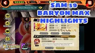 SAM 59 BARYON MAX HIGHLIGHTS | NXB NV #HajiNxB