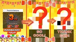 🏁❄️🎀🟠🥉MY WEEK 1 RANKED REWARDS OF THE WINTER TOUR IN MARIO KART TOUR!🥉🟠🏎❄️🏁