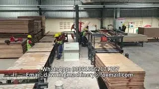 Semi automatic plywood putty spreader line, manual blockboard putty spreading machine