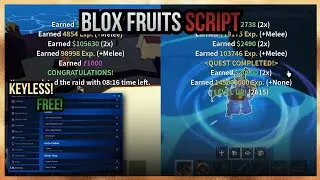 [KEYLESS] BLOX FRUITS SCRIPT - Auto Farm | Auto Sea Event, Race, Raid & Much More!