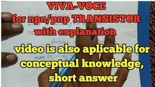 Viva voce transistor in physics ||hindi class 11,11