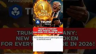 Trump Media Drops New Crypto Token for Shareholders #trump #usa #politics #maga #crypto #news