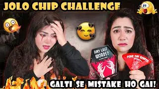 WORLD'S HOTTEST JOLO CHIP EATING CHALLENGE *GONE WRONG* | SPICIEST CHIP CHALLENGE FT. THAKUR SISTERS