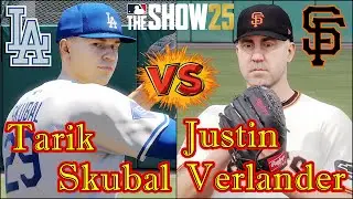 🗓️MLB野球の強豪対決⚾Dodgers・Tarik Skubal🆚Giants・Justin Verlander⚾ #TarikSkubal #JustinVerlander #Giants