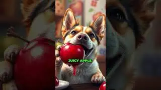 What is dogs are eating apples #nature #dog #shorts #dogs