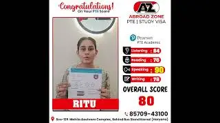 RITU-9.0 bands #ptekarbefikar #abroad #ptecore #abroadzone #ptestudy #shorts  #educationconsultant