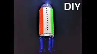 REPUBLIC DAY SPECIAL - TRICOLOUR LANTERN MAKING IDEA(DIY), LINK OF FULL DIY VIDEO IS IN DESCRIPTION