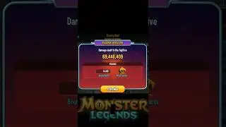 69M Fugitive Defeat &bull; LEAGUE 8 (Monster Legends) #Shorts