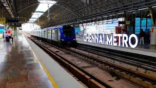 Awesome Chennai Metro | Round Trip from Ekkattuthanagal to Airport | Murali's Vlog | Explore Vlog