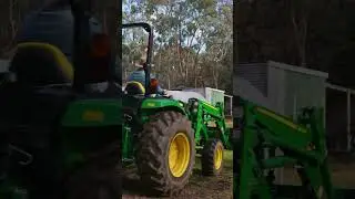 Chicken Coop Goals! Powered by the 4044R & Pure Teamwork  | John Deere