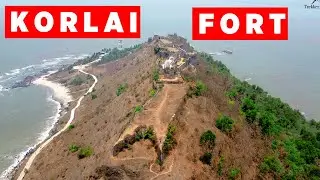 Korlai Fort | कोरलाई किला | Korlai Beach | Drone Shots | Best Places to visit in Alibag | Maharashta