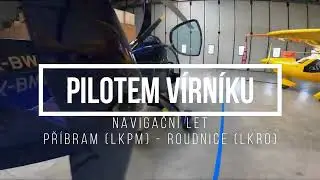 Pilotem vírníku - výcvik 6.4.2023 - Cvičení 18 (Gyrocopter pilot training - navigation flight)