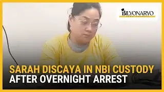 Сара Диская остается под стражей Национального бюро расследований (NBI) после ареста прошлой ночь...