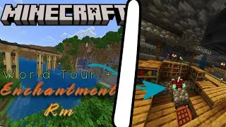 WORLD TOUR + ENCHANTMENT ROOM.. Peaceful/Building & Lofi - Music |Minecraft| #minecraft #lofimusic