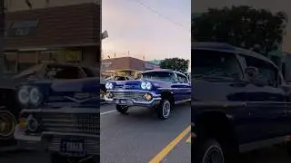 1958 Chevrolet Impala LOWRIDER hittin&rsquo; switches, bouncing & cruising in Los Angeles, California!