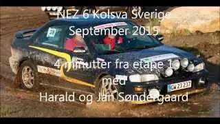 Bilorientering - NEZ 6 Sverige 2015