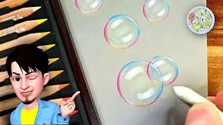 Drawing perfect Soap Bubbles - Step by Step