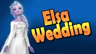 Frozen Elsa bride wedding dress up. Games for girs. Elsa game Frozen