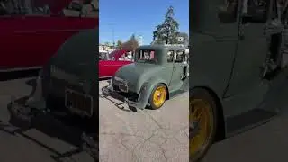 Walking in to Grand National Roadster Show 