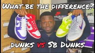SB Dunk Vs Dunks , What be the Difference ?