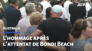 Attentat de la plage de Bondi: l'Australie observe une minute de silence | AFP