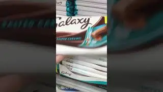 GALAXY CHOCOLATE SALTED CARAMEL #shorts #short #galaxy #chocolate #saltedcaramel #salted #caramel