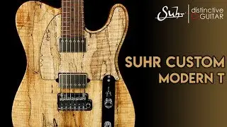 Suhr Custom Modern T | Spalted Maple 24 Fret Tele