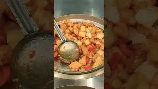 sweet fire chicken breast at Panda Express #nyc