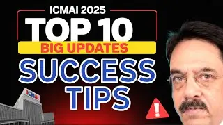 📢 ICMAI 2025 : 10 Biggest News for All Students | Must Watch 🔥✨ | CMANewNews