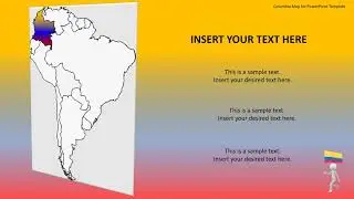 Columbia Map for PowerPoint Template