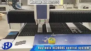 🎥⏯️3000W Fiber laser cutting machine, Machine cutting test🔍🔍