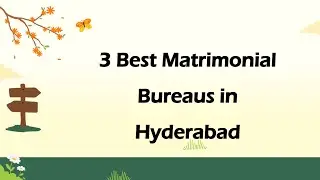 3 Best Matrimonial bureaus in Hyderabad, Telangana 2025 | Marriage bureaus