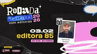 RODADA DE LIVES 2026 | Editora 85 🫶 Novos e velhos conhecidos da Bonelli