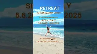 RETREAT WITH DRAGANA SPICA in Sicily #retreat #sicily #holiday #hypnotherapy