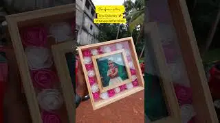 wooden frame 📌#freeshipping #photoframe #photoframeideas #lowpricephotoframe #onamoffer #art #gift