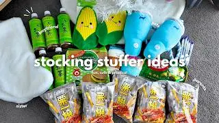 what I'm giving in christmas stockings ⋆❆˚｡₊⊹❅⋆ stuffers ideas for parents, sister, boyfriend, pets