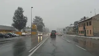 Pasta (Rivalta di To) - Orbassano (Centro Ricerche Fiat) - Beinasco ❄ (4k)(Torino)(Piemonte)(Italia)