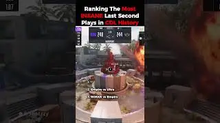 Ranking The Most INSANE Last Second Plays in CDL History