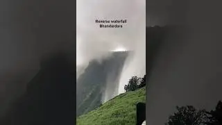 Reverse Waterfall, Bhandardara #naneghat #bhandardara #maharashtra #reversewaterfall