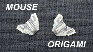 My MONEY MOUSE | Dollar Origami Animal | Tutorial DIY by NProkuda