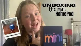 UNBOXING AN APPLE MINI HOMEPOD! - Great sound | Upgrade | Unboxing | My Honest Review |