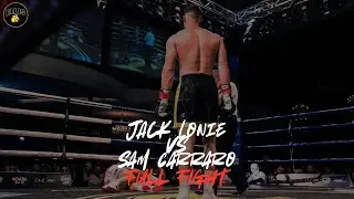 MAFS STAR KNOCKED OUT COLD | Jack Lonie Vs Sam Carraro | FULL FIGHT
