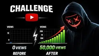 0 to 50,000 Views 😱 | YouTube Growth Challenge 🔥 @Radvice #challenge2026