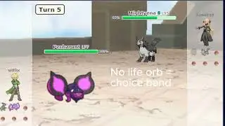Pokemon showdown Mid ladder random battles #2 (1500 ELO)