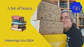 UNBOXING 📦 Zauberbüchse/Schmökerbox/Illumicrate/Fairyloot Juni 2024 / Die Melodie der Buchstaben