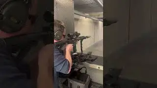B&T SRDS 7.62 Suppressor on a LWRC IC-DI rifle with Surefire WarComp Attachment