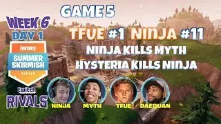 [WEEK 6] GAME 5 Fortnite Summer Skirmish x Twitch Rivals Highlights